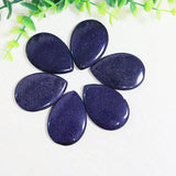 Natural Sand Stone Crafts Oval Pendant for Jewelry Making