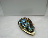 Labradorite Carved Guanyin Pendant for Jewelry