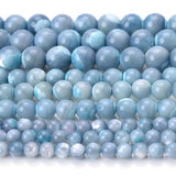 Natural Stone Bead Shell Mother of Pearl Round Bulk Spacer Bead 4-8mm