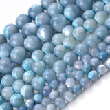 Natural Stone Bead Shell Mother of Pearl Round Bulk Spacer Bead 4-8mm
