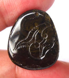 Tourmaline Carved Tiger Pendant Women's Jewelry Wedding Party Birthday Gift