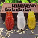 Natural Xinjiang Jade Safety Buckle Pendant Kangwa Stone