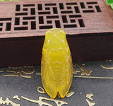 Natural Xinjiang Jade Safety Buckle Pendant Kangwa Stone