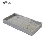 Necklace Display Tray Pendant Chain Storage Box 11*22cm