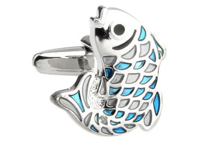 Big Fish Copper Cufflinks Gift For Men Cuff Links Wholesale
