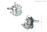 Big Fish Copper Cufflinks Gift For Men Cuff Links Wholesale