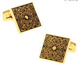 Royal Engraved Arrival Cufflink for Men Plating Business Gift