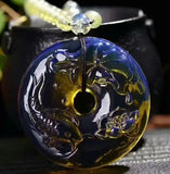 Dominica 5A Clear Water Peltier Pendant