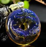 Dominica 5A Clear Water Peltier Pendant