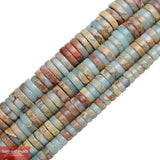 Oblate Stone Beads for Jewelry Making DIY Necklace Bracelet OSB21
