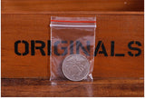500pcs 4cm*6cm Clear Resealable Plastic Bags