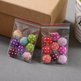 500pcs 4cm*6cm Clear Resealable Plastic Bags
