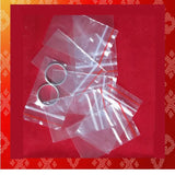 500pcs 4cm*6cm Clear Resealable Plastic Bags