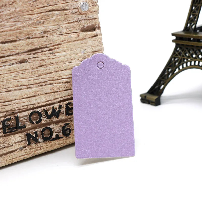 100pcs 2.4x4.4cm Noble Paper Jewelry Labels