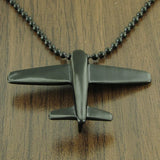 Punk Air Plane Pendant Choker Necklace Jewelry Gift