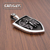 Punk St Michael Protect Pendant