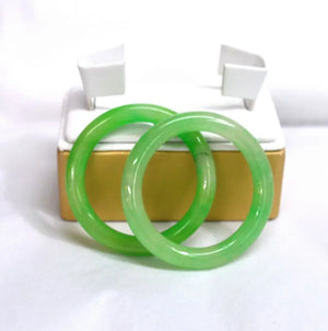 Natural Jade Jadeite Nephrite Bangles for Kids
