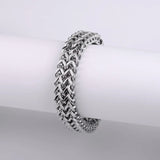 Rock Style Men's Stainless Steel Chain Bracelet