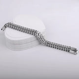 Rock Style Men's Stainless Steel Chain Bracelet