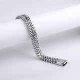 Rock Style Men's Stainless Steel Chain Bracelet