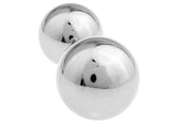 Round Cuff Links Silver Copper Ball Gift For Men Cuff Links