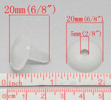 Plastic Doll Joints 20x20mm 50PCS DIY Crafts Doll Making Accessories