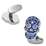 Skull Cufflinks Vintage Skeleton Men's Cuff Links Wholesale