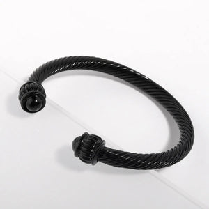 Colorful Enamel Bracelets Women Non Tarnish Adjustable Bangle