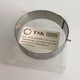 Wrist Gauge Bracelet: Portable Stainless Steel Measuring Ruler