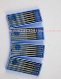 Dental Steel Burs Stone Set 2.35mm Shank 6pcs