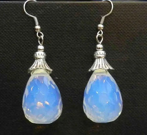 12x16mm SriLanka Moonstone Teardrop Beads Earring