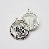 100pcs Tibetan Silver Elephant Charms Pendants for DIY Necklace and Bracelets