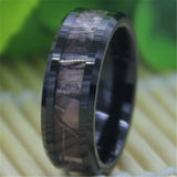 8MM Camo Camouflage Men's Tungsten Wedding Ring