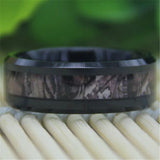 8MM Camo Camouflage Men's Tungsten Wedding Ring