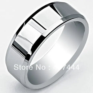 E&C JEWLRY Tungsten Carbide Wedding Band Ring (Sizes 6-13)