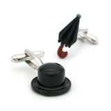 Umbrella & Cap Cufflinks Brass Cuff Links Wholesale&retail