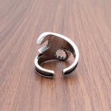 Vintage Stainless Steel Biker Mechanic Wrench Ring Jewelry