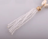 Crystal Beads Tassel Pendants for DIY Jewelry Making
