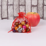 100pcs/lot 9x12cm butterfly Organza Gift Bags&Pouches