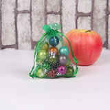 100pcs/lot 9x12cm butterfly Organza Gift Bags&Pouches
