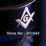 8MM Freemason Masonic Pipe Tungsten Carbide Ring US Size 6-13