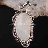 Mother of Pearl Shell Oval Pendant Bead C3783