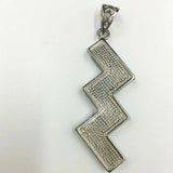 Mother of Pearl Shell Pendant Bead 1pc C8548