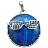 Natural Lapis Lazuli Elephant Pendant Bead