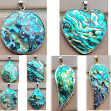 Abalone Shell Pendant Bead Necklace Womens Jewelry New Zealand