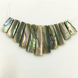 Abalone Shell Pendant Bead Set C8370