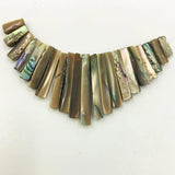 Abalone Shell Pendant Bead Set 21pcs