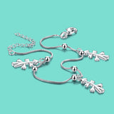 925 Sterling Silver Women's Foot Chain Summer Jewelry Gift