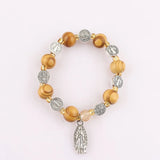Child Size Rosary Jesus Bracelet - Religious Saints Bracelet