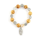 Child Size Rosary Jesus Bracelet - Religious Saints Bracelet